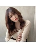 20代30代大人かわいいセミロングヘア★ブランジュ