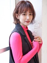 アグ ヘアー フォース 浜松佐鳴台店(Agu hair force)&nbsp;《Agu hair》おしゃ感◎ウルフウェーブボブ