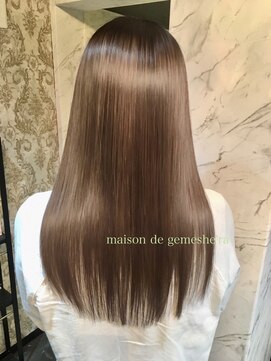 メゾン ドゥ ジェメシェラ(Maison de gemeshe'ra) #絹髪 #美髪 gemeshe'ra戸惑う程色気chamomilelong
