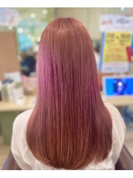 エメールヘア(aimere hair) ちょと攻めたいピンク系カラー