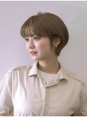 ひし形ショートボブ/ショートボブ/ショートヘア/ボブ