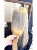 white blond