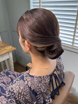 ピエスヘア(PIE'CE HAIR)&nbsp;静岡/清水 タイトシニヨン シニヨンアレンジ