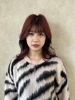 ミューバイケンジ(miu by KENJE) miu&橋本愛海　ピンクとブラックのデザインカラー
