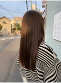 ワンレンロング×グレージュ#３０代#４０代#５０代