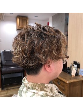 ノート(note) メンズ スパイラルパーマ