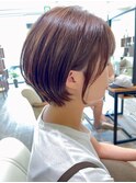 【 I. 】30代からのナチュラル前下がりショートボブ 川口