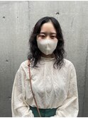 イメチェン/似合わせカット/フルバング/レッドブラウン/溝の口