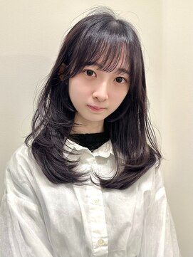 ユニコ(unico) 韓国風/レイヤー/小顔/顔まわり/透明感カラー