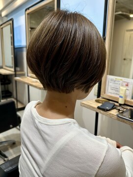 シェリル ヘアーアンドビューティー(cherir HAIR&BEAUTY) ハイトーンカラー☆大人ショート/ブリーチ/ベージュ
