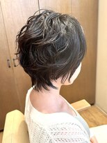 ヘアー ドレッサー パワードール(Hair Dresser)&nbsp;ショートウルフパーマ
