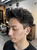 アミーゴ(AMIGO)&nbsp;ピンパーマ×スパイキーショート