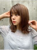 大人かわいいミディアムレイヤー【藤沢/藤沢駅】