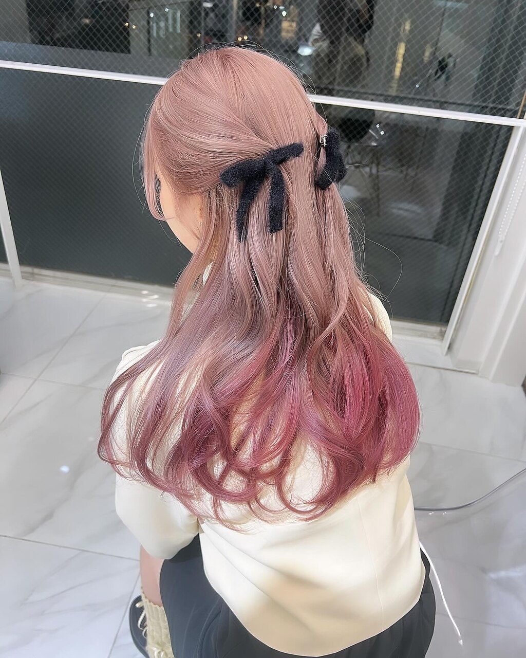 2025年春】グラデーション ピンクの髪型・ヘアアレンジ｜人気順