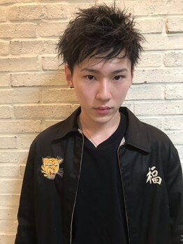 レックス ヴァレオ(ReX VALEO)の写真/【上新庄】どんなシーンもカッコよく！オン・オフを使い分けて乾かすだけでも再現性のあるスタイルを実現。