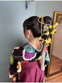 卒業式用ヘアアレンジ