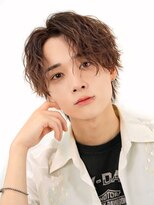 オーシャントーキョー 心斎橋(OCEAN TOKYO WEST)&nbsp;シースルーセンターパートウルフ波巻きパーマフェザーショート