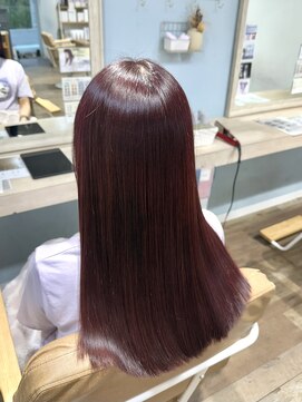 シュシュバイジャガラ 千葉駅北口店(chou chou byJAGARA) ピンクボルドー［chouchou千葉・千葉駅］