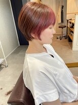 ルフテ(LOFTE) ショートヘア×インナーピンクカラー☆