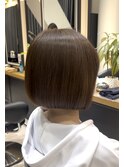 前下がりボブ