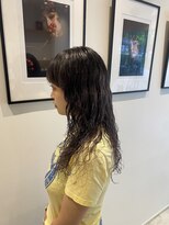 シアン 矢場町店(CYAN.)&nbsp;ブリーチ履歴にウェーブパーマ