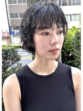 トリッカ 銀座(tricca) ボブパーマ/ウェーブヘア/イメチェン/簡単スタイリング