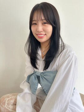 バイオレット ナゴヤ(Violet Nagoya) レイヤーカット/ミディアムレイヤー/シースルーバングNS-132