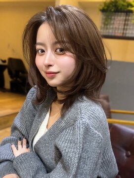 コート 表参道(Cote) 美髪レイヤーカット/顔まわりレイヤー/くびれミディアムレイヤー