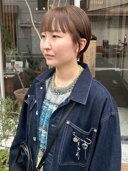 モク 大阪梅田店(MOK)の写真/【梅田/中津】≪MOK≫だからできる、美フォルムショート＊大人可愛い、似合わせスタイルをご提案☆