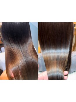 【カシミヤ質感】癖を伸ばすだけじゃない！美髪に導くアミトでしかできないオリジナル美髪縮毛矯正［水戸］