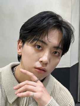 ロンドオム 池袋(Lond Homme) men's/メンズ/メンズカット/韓国/黒染/顔周り/マッシュ/池袋