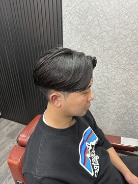 髪処田島屋 センターパート