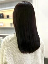 セプト 天神大名(SEPT.)&nbsp;暗髪カラー グレージュ セミロング 髪質改善カラー 20代