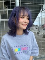 リコヘアー(LiCO HAIR)&nbsp;那覇/イメチェン/ピンクベージュ/アンブレラカラー/前髪