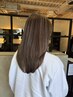白髪ぼかしハイライト + ブロー　￥14,300