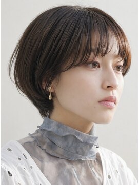 ピークアブー アヴェダ ギンザシックス(PEEK-A-BOO AVEDA GINZASIX) 大人のナチュラルショートボブ