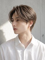 オグジュアリー 表参道(aux.)&nbsp;【刈り上げない】襟足でつくるナチュラルセンターパート