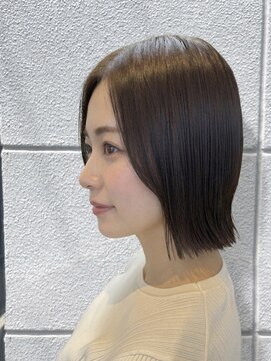 ブロック(BLOCK) 大人可愛い外ハネくびれボブ