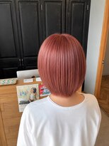 ヘアー ラニッシュ 流山セントラルパーク店(hair Lanish)&nbsp;ピンクベージュダブルカラー