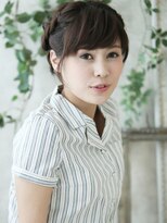 と和×美髪クリニック 巣鴨店 顔周りを包み込む毛先でラブリー度を底上げ編み込み　巣鴨店