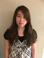 ミルクティーアッシュベージュ×ハイライト  担当 伊原