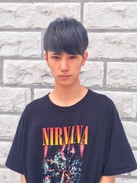 ディフィー 渋谷(defi) ブルーブラックショート