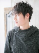 モッズヘア メン 上尾東口店(mod's hair men) ≪mod's men≫黒髪イケメンサイドパートf