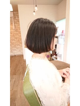ミエル(miel) 【hair design miel】ゆるふわボブ