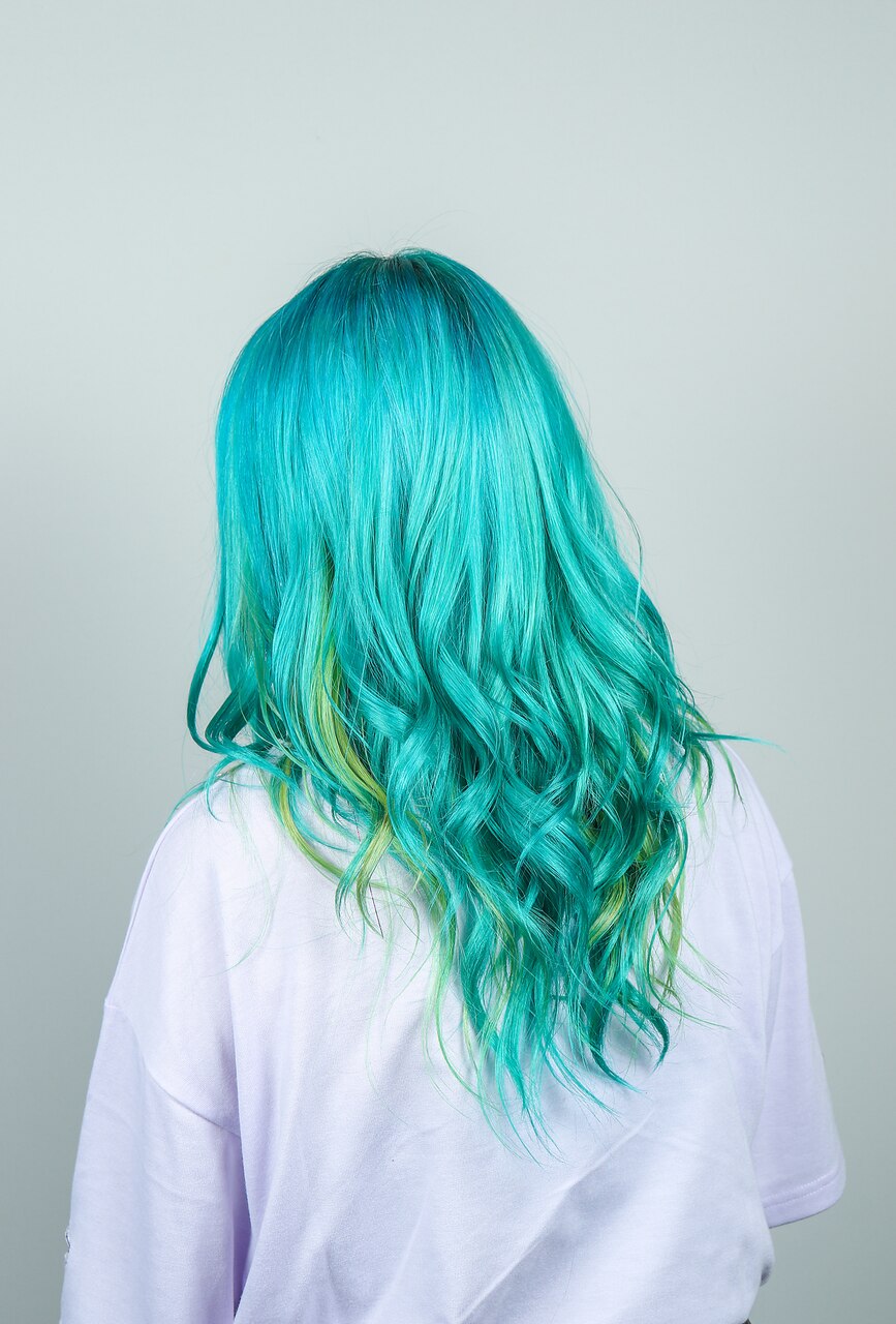 ターコイズブルーツートンカラー♪：L083043347｜クリップ ジョイント