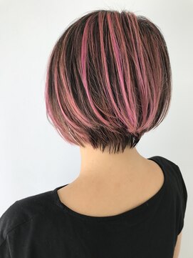 ジーニーズフォーシーズン (jenies4season) エアタッチ、バレイヤージュ、ピンク