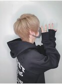 モノパレ3部くん♪ウルフヘアー×ミルクティーカラー