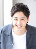 爽やか×アップバング×ツーブロックベリーショート