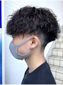 ツイストスパイラルパーマ/メンズマッシュ/波巻きパーマ[調布]
