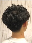 メンズアップバングマッシュパーマ/亀戸/錦糸町/平井